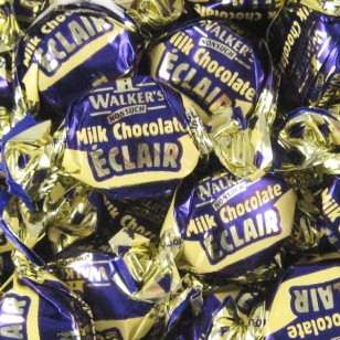 Walkers Milk Chocolate ECLAIRS RETRO SWEETS PARTY BAG FILLER 1kg FREE POSTAGE Walkers Milk Chocolate ECLAIRS RETRO SWEETS PARTY BAG FILLER 1kg FREE POSTAGE
